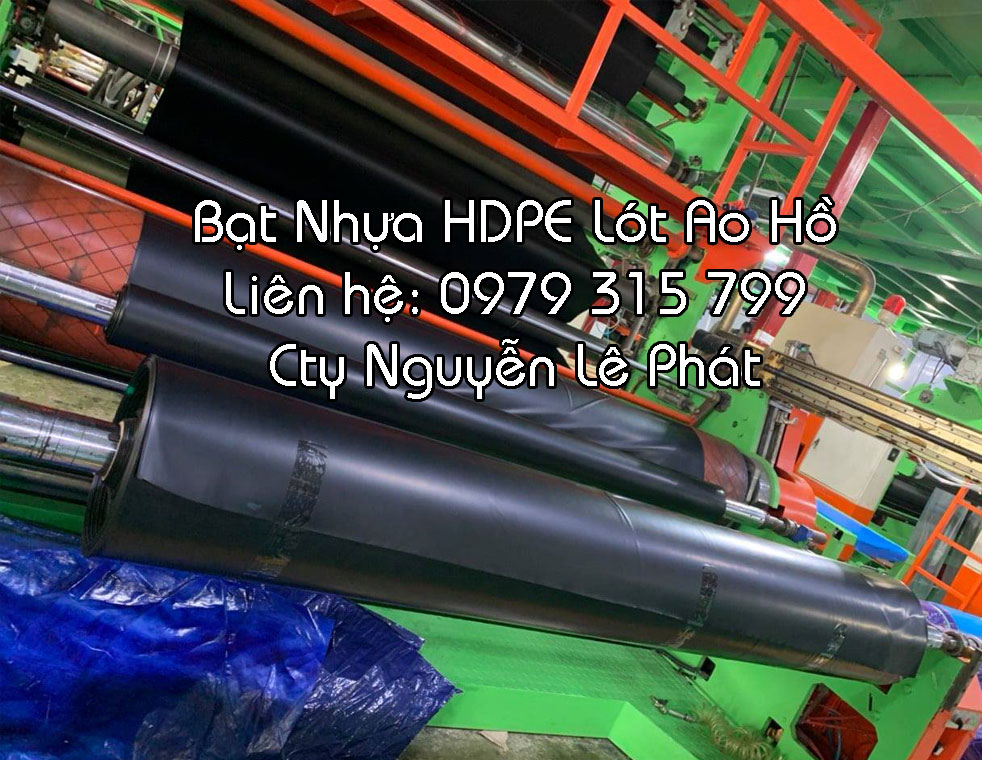 Báo giá bán lẻ Bạt Lót Bể Cá Cảnh nhựa HDPE 0,5mm tính theo M2