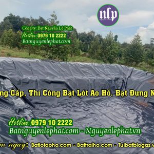 BẠT LÓT HỒ TƯỚI TẠI GIA LAI