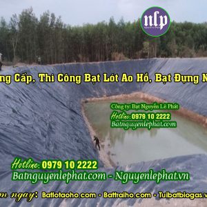 Chuyên Cung Cấp Và Lắp Đặt Bạt Lót Hồ Theo Yêu Cầu Tại Gia Lai