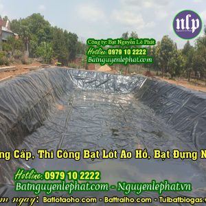 Bạt trải hồ