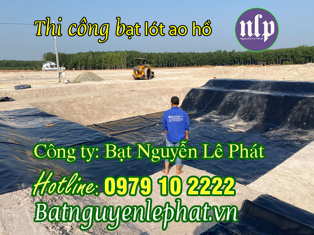 bạt nhựa hdpe lót ao hồ chứa nước nuôi cá tôm