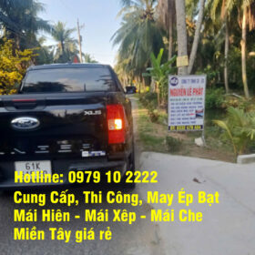 May ép Bạt mái xếp Bến Tre