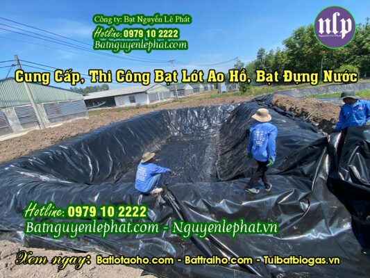 Lợi Ích Việc Sử Dụng Bạt Nhựa HDPE Làm Ao Hồ Chứa Nước Tưới Tại Phú Giáo
