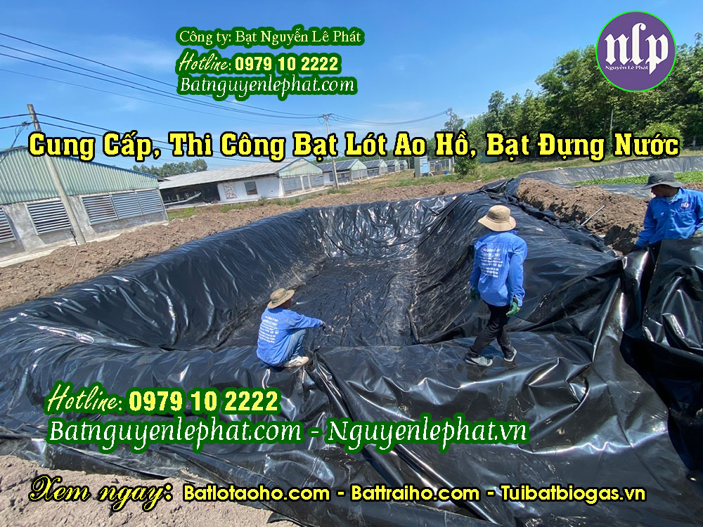 Lợi Ích Việc Sử Dụng Bạt Nhựa HDPE Làm Ao Hồ Chứa Nước Tưới Tại Phú Giáo