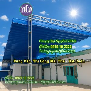 Lắp Mái Hiên Mái Xếp Bạt Che Nắng Tại Bình Dương