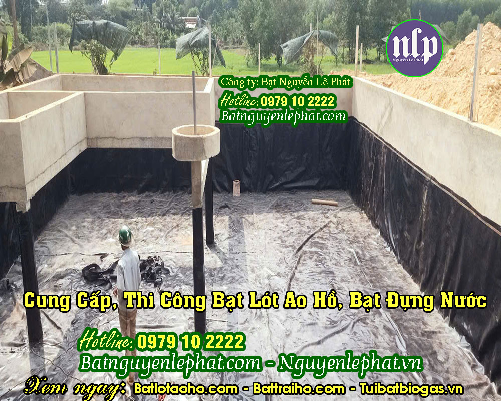Bạt Nhựa HDPE Lót Hồ Nuôi Cá tại Bình Thuận