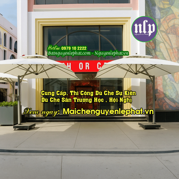 Dù Che Nắng Bán Hàng Ngoài Trời Tại Tây Ninh