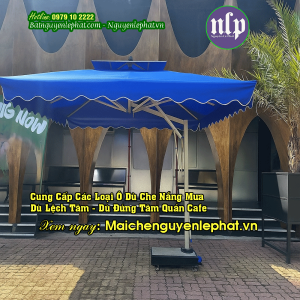 Dù Lệch Tâm Vuông Tròn 3m 3m5