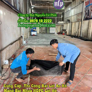 Cung cấp bạt lót hồ HDPE